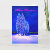 木霜の降りた材 シーズンカード (正面)