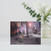 木静か材 ポストカード (スタンド正面)