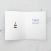 木靴を履いた小さなオランダガール カード (内部)