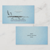 木風ミュージシャン/音楽先生名刺v2 名刺 (正面/裏面)