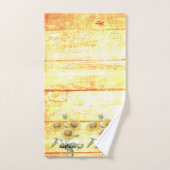 木風呂タオルセットのひまわり バスタオルセット (ハンドタオル)