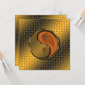 木馬の年 カード (正面/裏面インサイチュ)