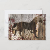 木馬の年 招待状 (正面)