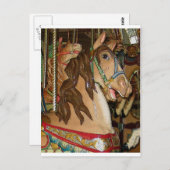 木馬 ポストカード (正面/裏面)