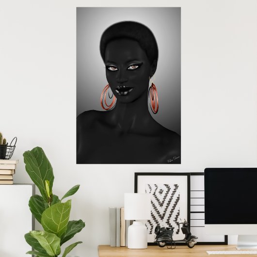 木鬼 ポスター (ホームオフィス)