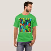 木鮮やか葉 Tシャツ (正面フル)