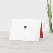 木鳥日本の玩具ハッピーバースデー日本語カード カード (裏面)