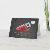 木鳥日本の玩具ハッピーバースデー日本語カード カード (正面)