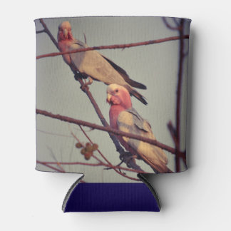 木1のガラの鳥 缶クーラー