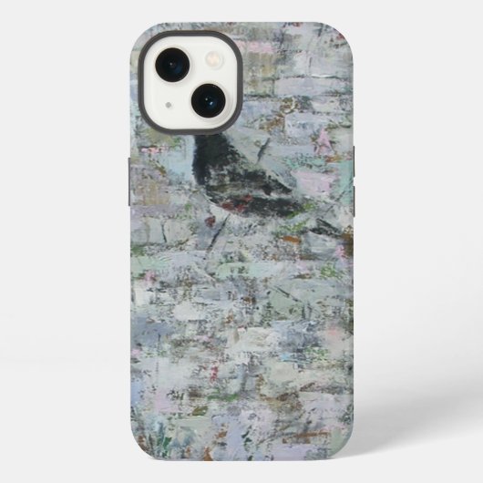 木2012年のクロドリ iPhoneケース (裏面)