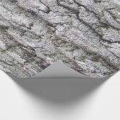 木5 – オークの木の樹皮 ラッピングペーパー (角)