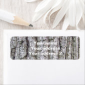 木5 – オークの木の樹皮 ラベル (インサイチュ)