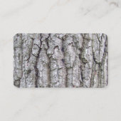 木5 – オークの木の樹皮 名刺 (裏面)