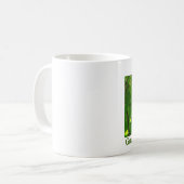 木、おはようの世界のミソサザイ コーヒーマグカップ (正面左)