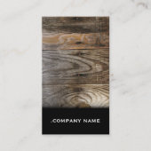 木-エレガントな名刺 名刺 (正面)