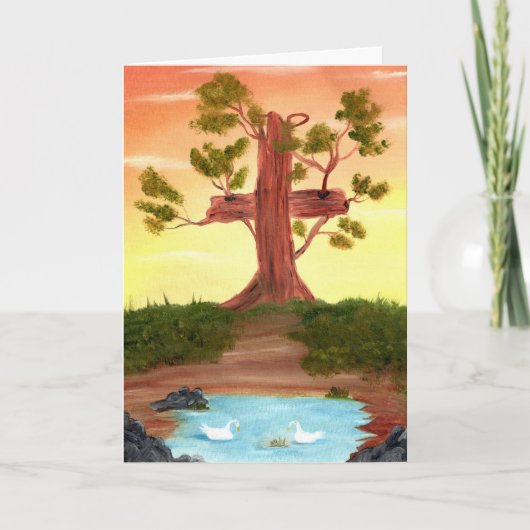 木 カード (正面)