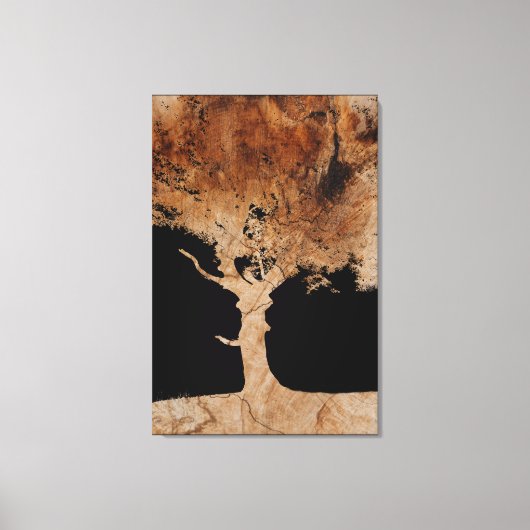 木 キャンバスプリント (正面)