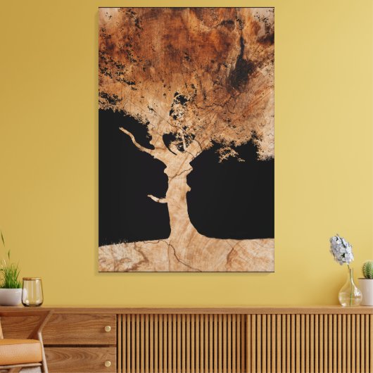 木 キャンバスプリント (インサイチュ (リビング))