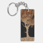 木 キーホルダー (正面左)