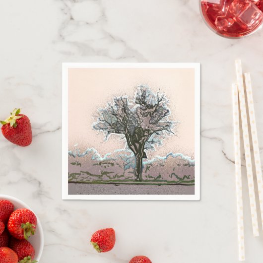 木 スタンダードカクテルナプキン (インサイチュ)