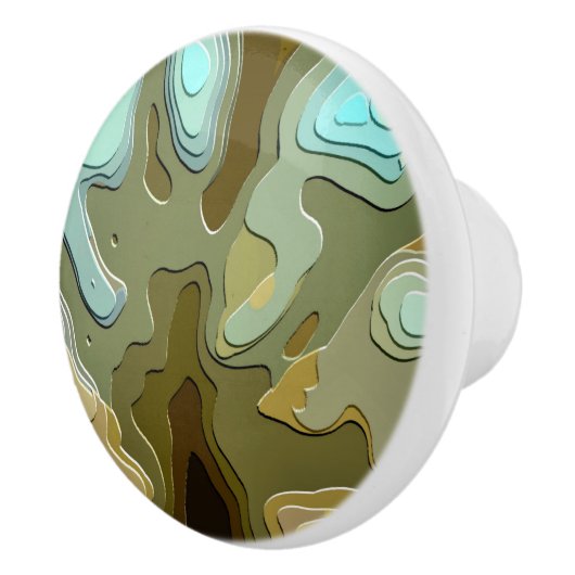 木 セラミックノブ (右)