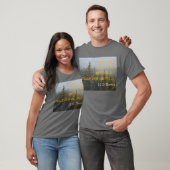 木、ヘンリー・デイヴィッド・ソローの引用文より高い Tシャツ (ユニセックス)