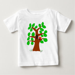 木 ベビーTシャツ