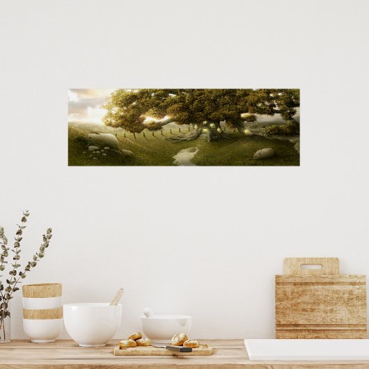 木... ポスター (キッチン)