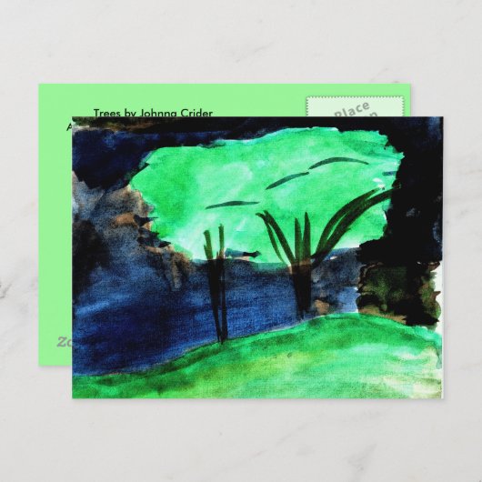 『木』 ポストカード (正面/裏面)