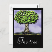 木 ポストカード (正面/裏面)