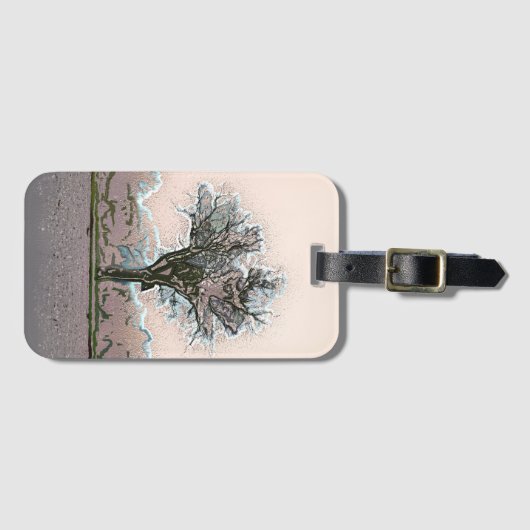 木 ラゲッジタグ (正面横)