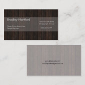 木 名刺 (正面/裏面)