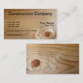 木 名刺 (正面/裏面)