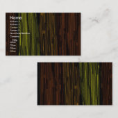 木 名刺 (正面/裏面)