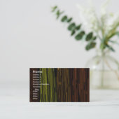 木 名刺 (スタンド正面)