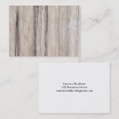 木 名刺 (正面/裏面)