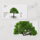 木-名刺 名刺 (正面/裏面)