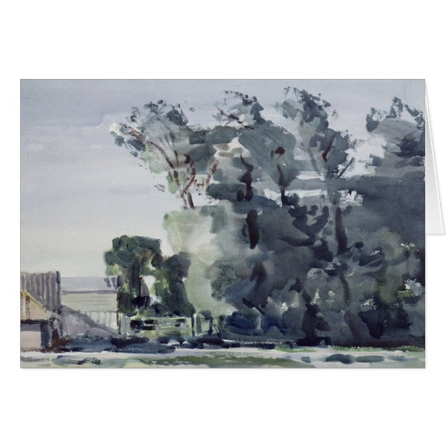 木-夜明け (正面横)