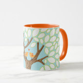 木(日)の愛鳥 マグカップ (正面右)