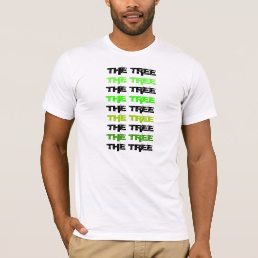 木、木、木、木、TRE… Tシャツ (正面)