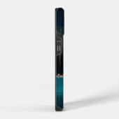 木、湖、パドル iPhoneケース (右側面)