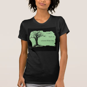 木-真新しい緑-の鳥Tシャツ Tシャツ