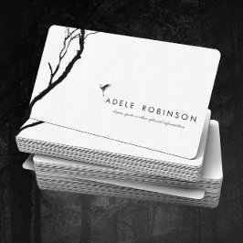 木/禅のホリスティックな健康©に飛んでいる鳥 名刺