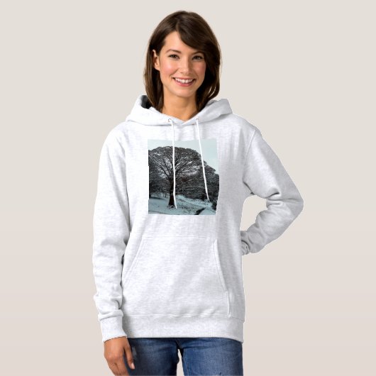 木、銀行 パーカ (正面フル)