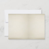 木、麻ひも & 紐 ハート 結婚式 受付 カード (裏面)