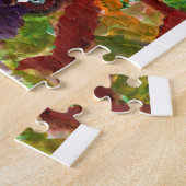 木#2のジグソーパズルのフクロウ ジグソーパズル (側面)