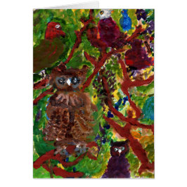 木、#2のフクロウ