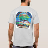 木- AddidasのTシャツ--があって下さい Tシャツ (裏面)