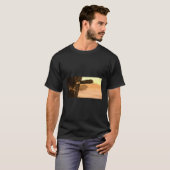 木Nに刻まれたライフナイフ文字用のP4Lポグ Tシャツ (正面フル)