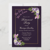 未だ最高の紫のフローラの除来業は行わない 招待状 (正面)